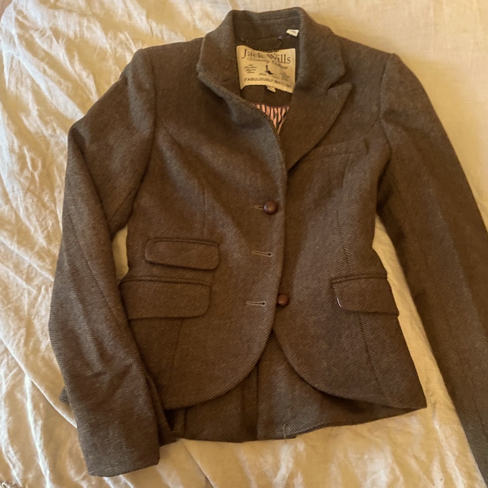 Jack Wills Brown Blazer